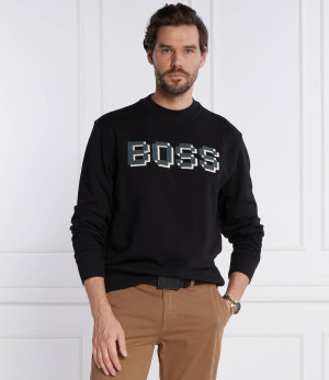 BOSS ORANGE Bluza Weglitchlogo | Regular Fit