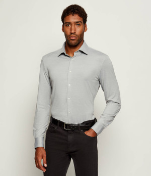 BOSS BLACK Koszula P-HANK-kent-C1-222 | Slim Fit
