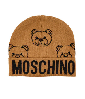 Moschino Czapka | z dodatkiem wełny