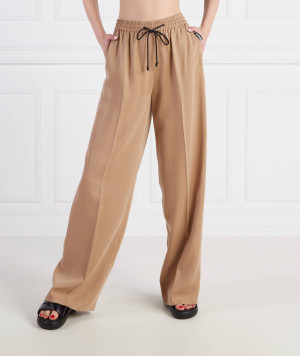 HUGO Spodnie Hasabella-1 10234127 01 | Loose fit