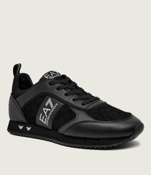 EA7 Sneakersy | zamsz