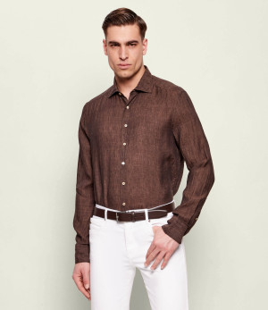 Stenströms Lniana koszula | Slim Fit