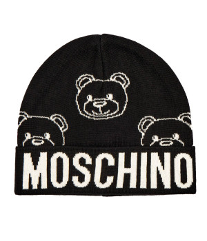 Moschino Czapka | z dodatkiem wełny