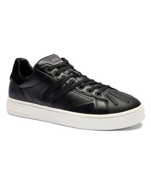 Armani Exchange Skórzane sneakersy