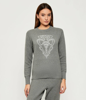 Joop! Sweter Karol | Regular Fit | z dodatkiem jedwabiu