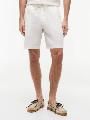 Tommy Hilfiger Lniane szorty chino Dover | Regular Fit