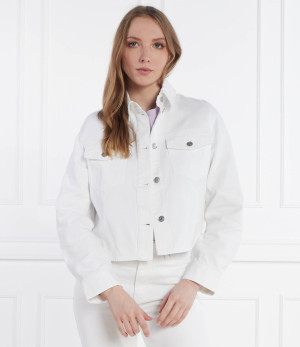 Armani Exchange Kurtka jeansowa | Cropped Fit