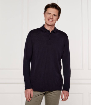 BOSS BLACK Polo H-Person 20 | Regular Fit | z dodatkiem wełny
