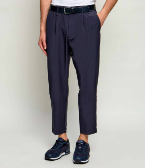 BOSS GREEN Spodnie T_Convert-Pleat | Tapered fit | stretch