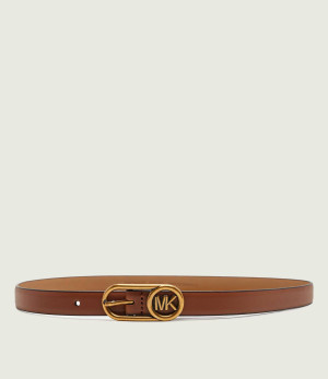 Michael Kors Skórzany pasek BUBBLE BUCKLE