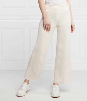 Marc Cain Wełniane spodnie | Regular Fit