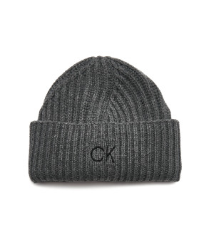 Calvin Klein Czapka ELEVATED | z dodatkiem wełny i kaszmiru