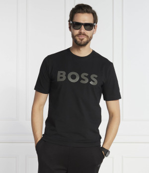 BOSS GREEN T-shirt Tee 8 | Slim Fit | stretch