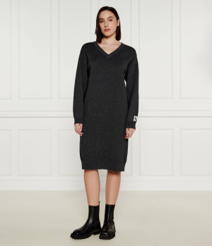 DKNY Wełniana sukienka