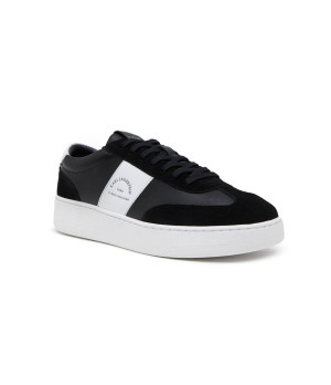 Karl Lagerfeld Skórzane sneakersy KOURT III Maison Band Lo Lace