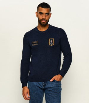 Aeronautica Militare Sweter | Regular Fit | z dodatkiem wełny