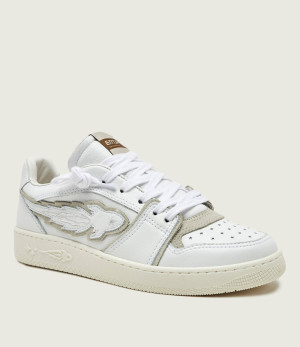 Enterprise Japan Skórzane sneakersy Egg Rocket 1 | zamsz