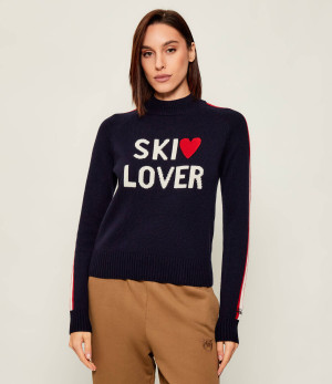 ST.Barth Półgolf PEAK | Regular Fit | z dodatkiem wełny i kaszmiru