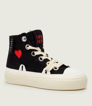 INUIKII Trampki Matilda High Top Distressed