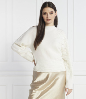 Liviana Conti Wełniany sweter | Relaxed fit | z dodatkiem kaszmiru