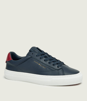 Tommy Hilfiger Skórzane sneakersy PREMIUM DRESS
