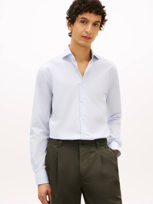 Tommy Hilfiger Koszula | Slim Fit | z dodatkiem lnu
