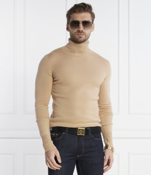 Karl Lagerfeld Wełniany golf | Slim Fit | z dodatkiem kaszmiru