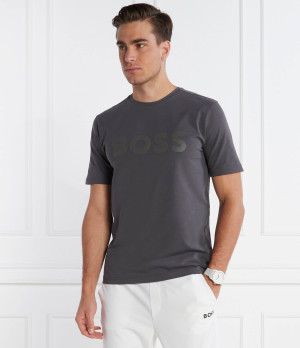 BOSS GREEN T-shirt Tee 8 | Slim Fit | stretch