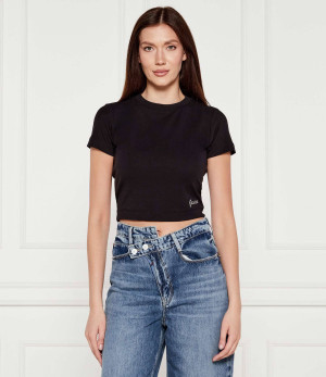 GUESS T-shirt BASIC | Cropped Fit