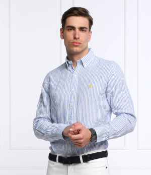 POLO RALPH LAUREN Lniana koszula | Slim Fit