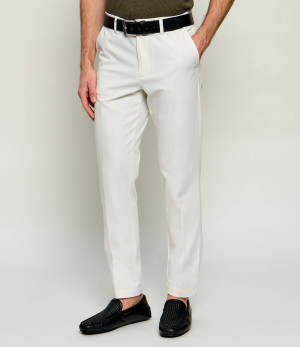 BOSS BLACK Spodnie chino P-Kaiton1-Zip | Slim Fit