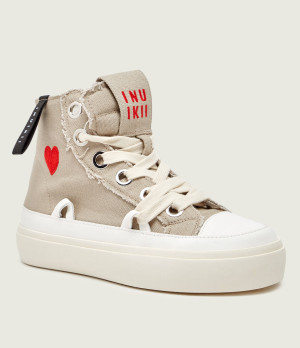 INUIKII Trampki MATILDA HIGH TOP DISTRESSED