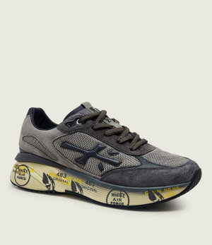 Premiata Sneakersy Moerun | z dodatkiem skóry | zamsz