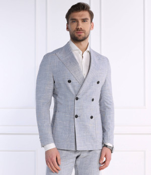 Windsor Marynarka 13 Satino2 | Shaped fit | z dodatkiem wełny