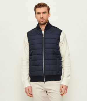 BOSS BLACK Bezrękawnik H-Urwin | Slim Fit | z dodatkiem wełny