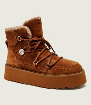 Pinko Śniegowce Martina 01 | zamsz | shearling