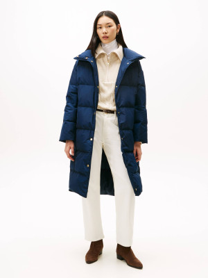Tommy Hilfiger Puchowy płaszcz