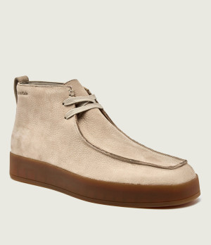 Calvin Klein Skórzane buty wysokie