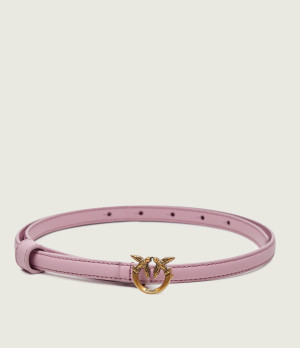 Pinko Skórzany pasek Love Berry