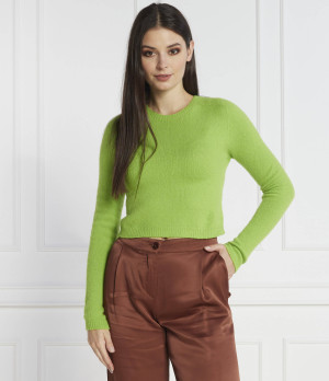 MAX&Co. Sweter | Cropped Fit | z dodatkiem wełny