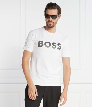 BOSS GREEN T-shirt Tee 8 | Slim Fit | stretch