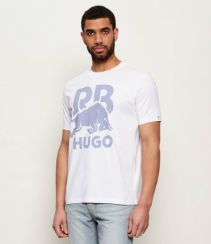 HUGO T-shirt Dlix | Hugo x Racing Bulls | Regular Fit