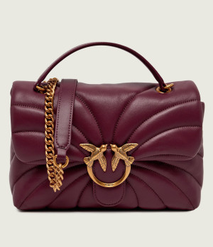 Pinko Skórzana torebka na ramię Love Puff Classic Cl