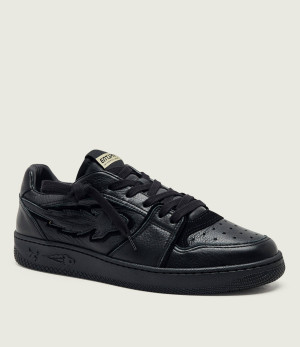 Enterprise Japan Skórzane sneakersy Egg Rocket 1 | zamsz