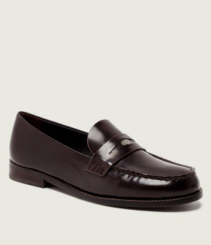 TORY BURCH Skórzane loafersy CLASSIC PENNY