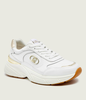 Liu Jo Skórzane sneakersy LJ01 01
