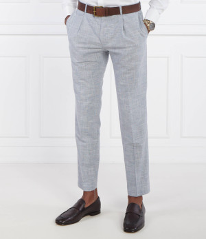 Windsor Spodnie 13 Silvi | Shaped fit | z dodatkiem wełny