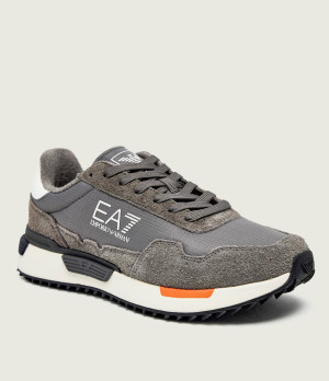 EA7 Sneakersy | zamsz