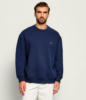 AllSaints Bluza Asher Crew | Relaxed fit