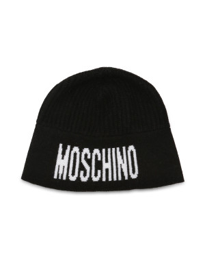 Moschino Czapka | z dodatkiem wełny